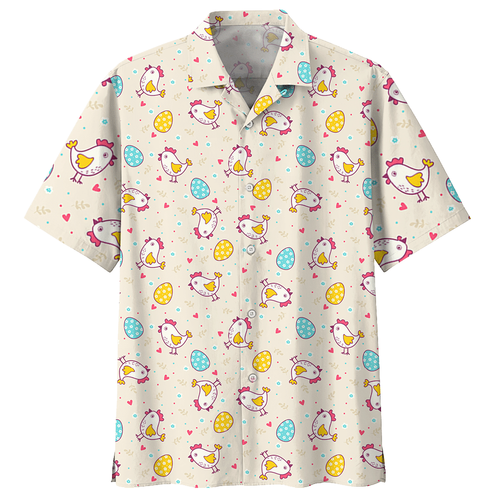 Chicken Pink Amazing Design Unisex Hawaiian Shirt For Men And Women Dhc17063726