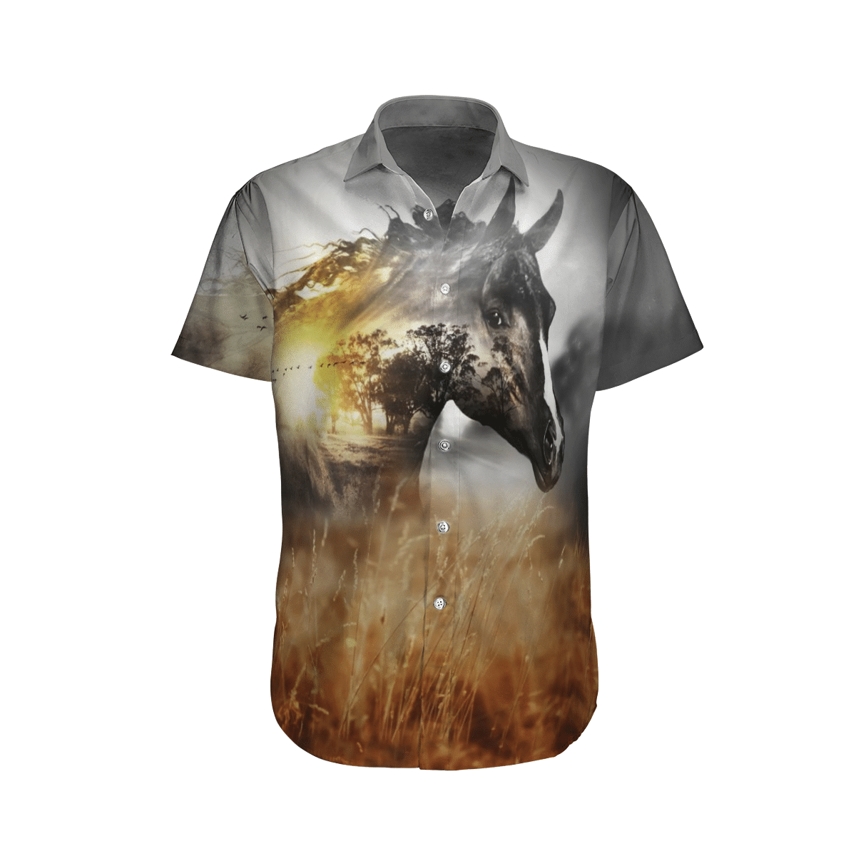 Horse Khaki Nice Design Unisex Hawaiian Shirt For Men And Women Dhc17063576