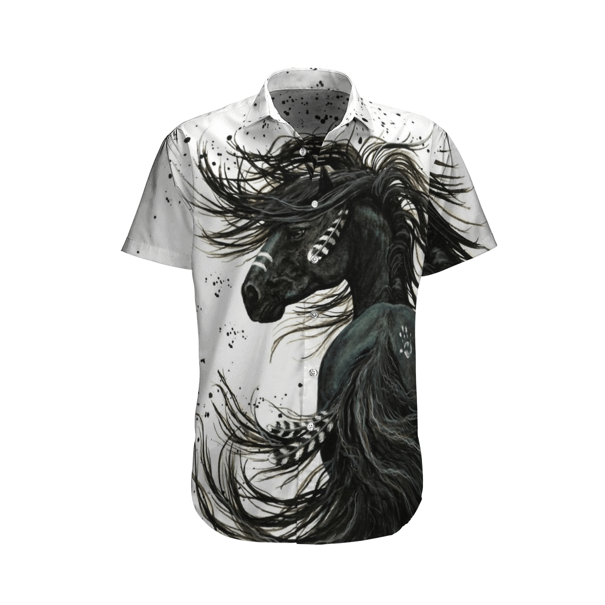 Horse White Awesome Design Unisex Hawaiian Shirt For Men And Women Dhc17063588
