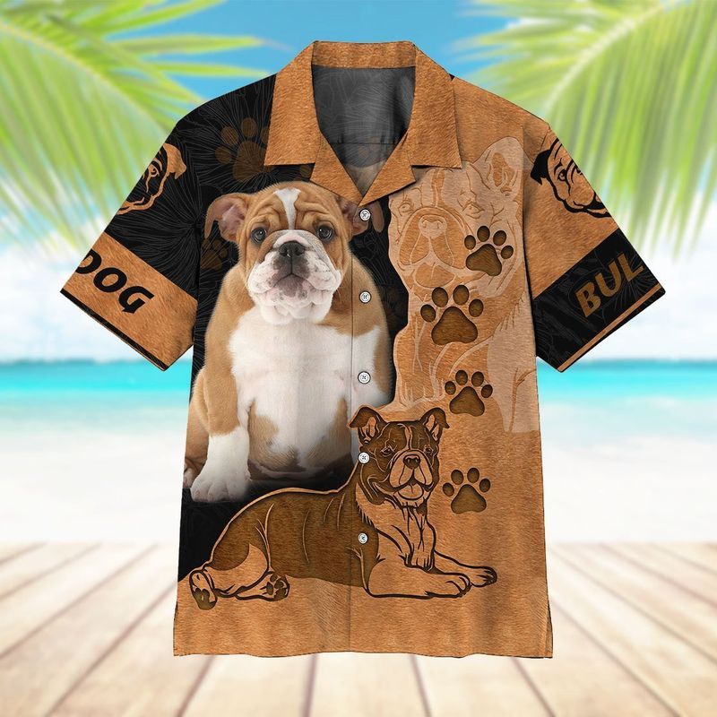 Bulldog Tan High Quality Unisex Hawaiian Shirt For Men And Women Dhc17064034