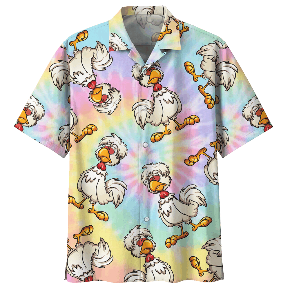 Chicken Colorful High Quality Unisex Hawaiian Shirt For Men And Women Dhc17063662