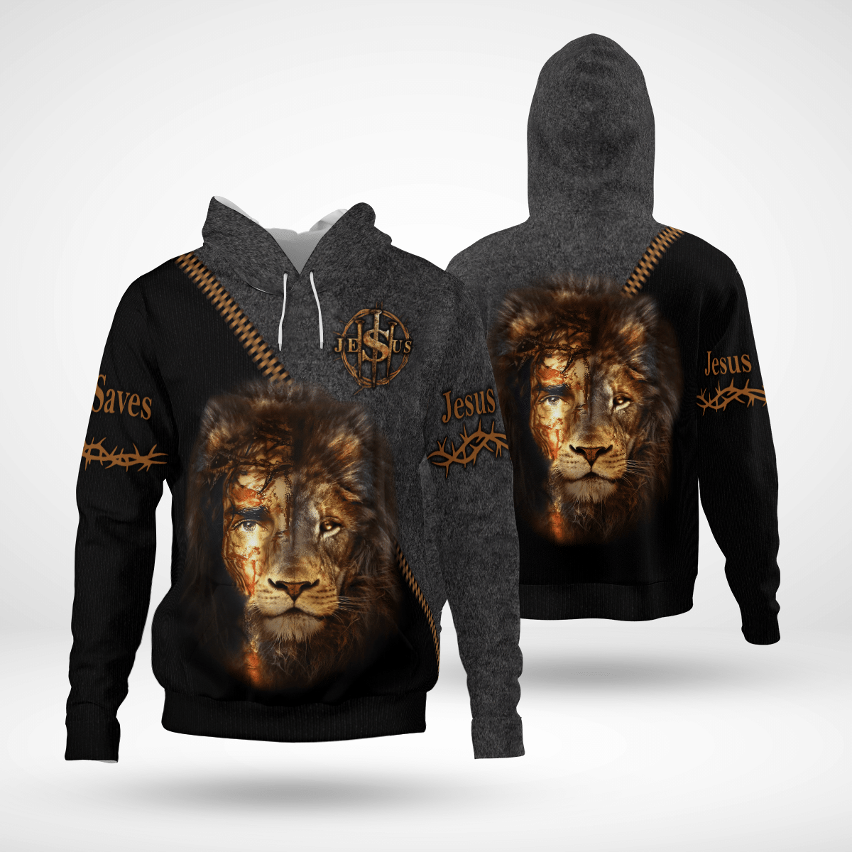 Jesus Is My Savior Christian - Christ - Jesus - God 3D All Over Print Unisex Hoodie US Size
