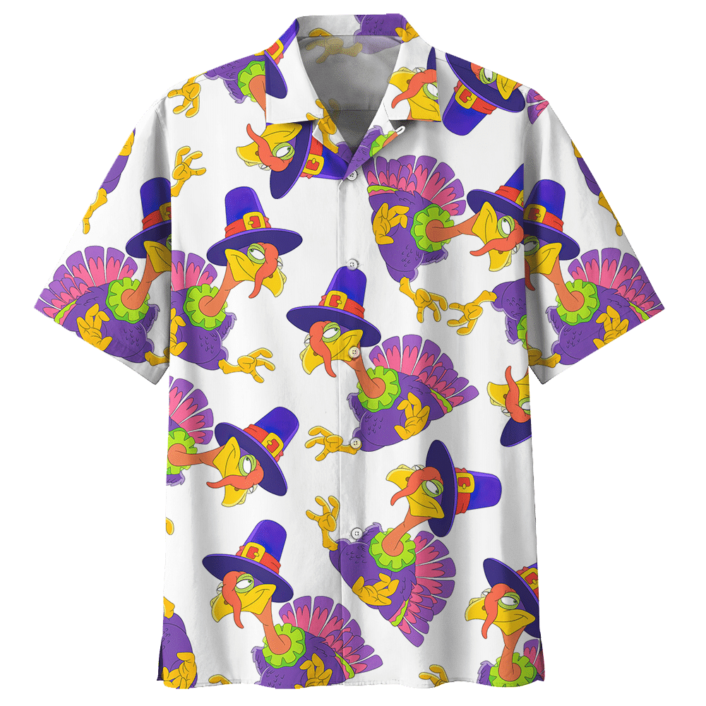 Chicken White High Quality Unisex Hawaiian Shirt For Men And Women Dhc17063703