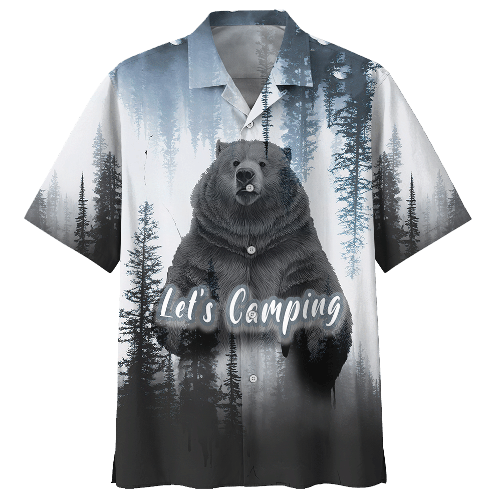 Camping Blue White Unisex Hawaiian Shirt For Men And Women Dhc17063848