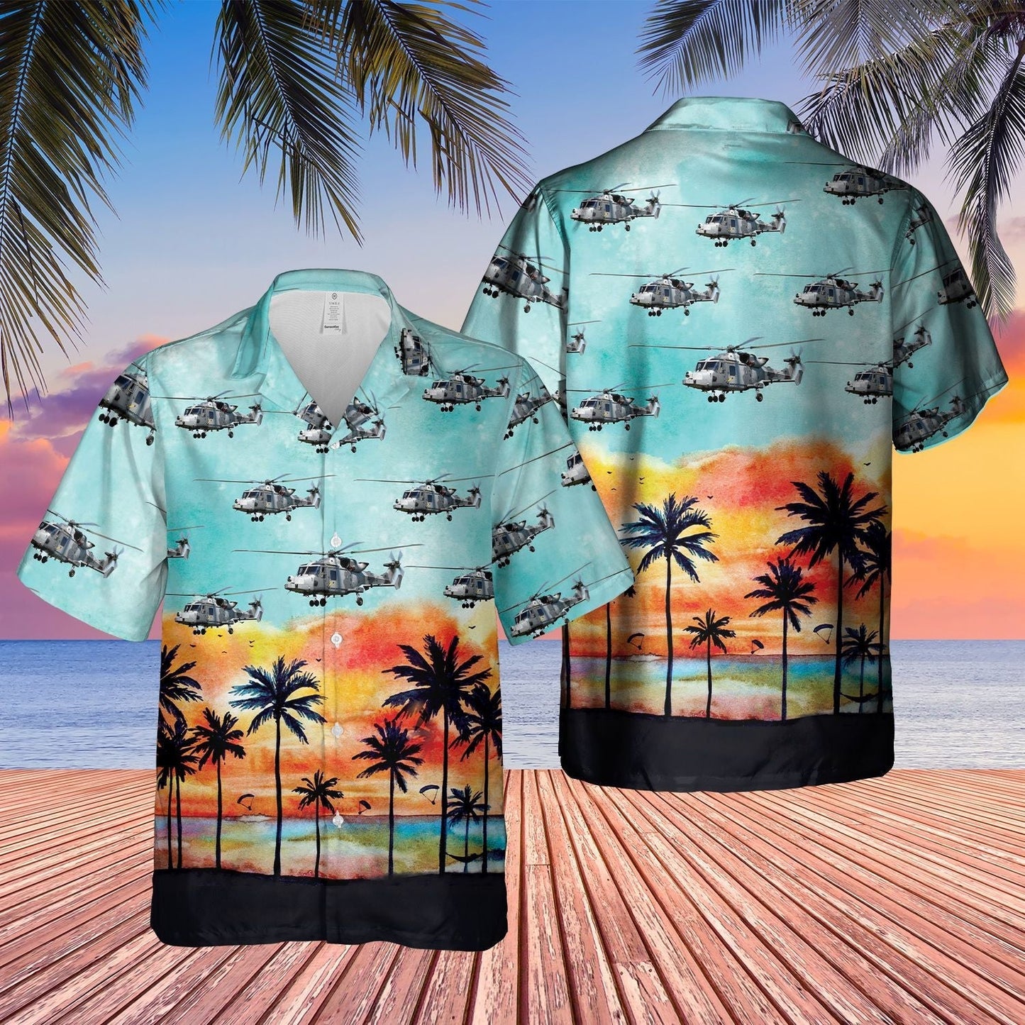 British Army Wildcat Blue Amazing Design Unisex Hawaiian Shirt For Men And Women Dhc17063484
