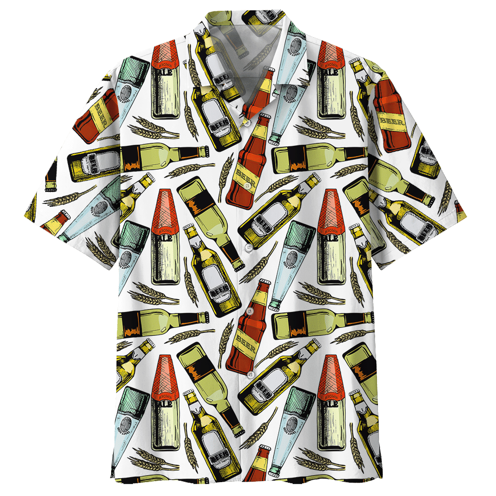 Beer White Amazing Design Unisex Hawaiian Shirt For Men And Women Dhc17063741