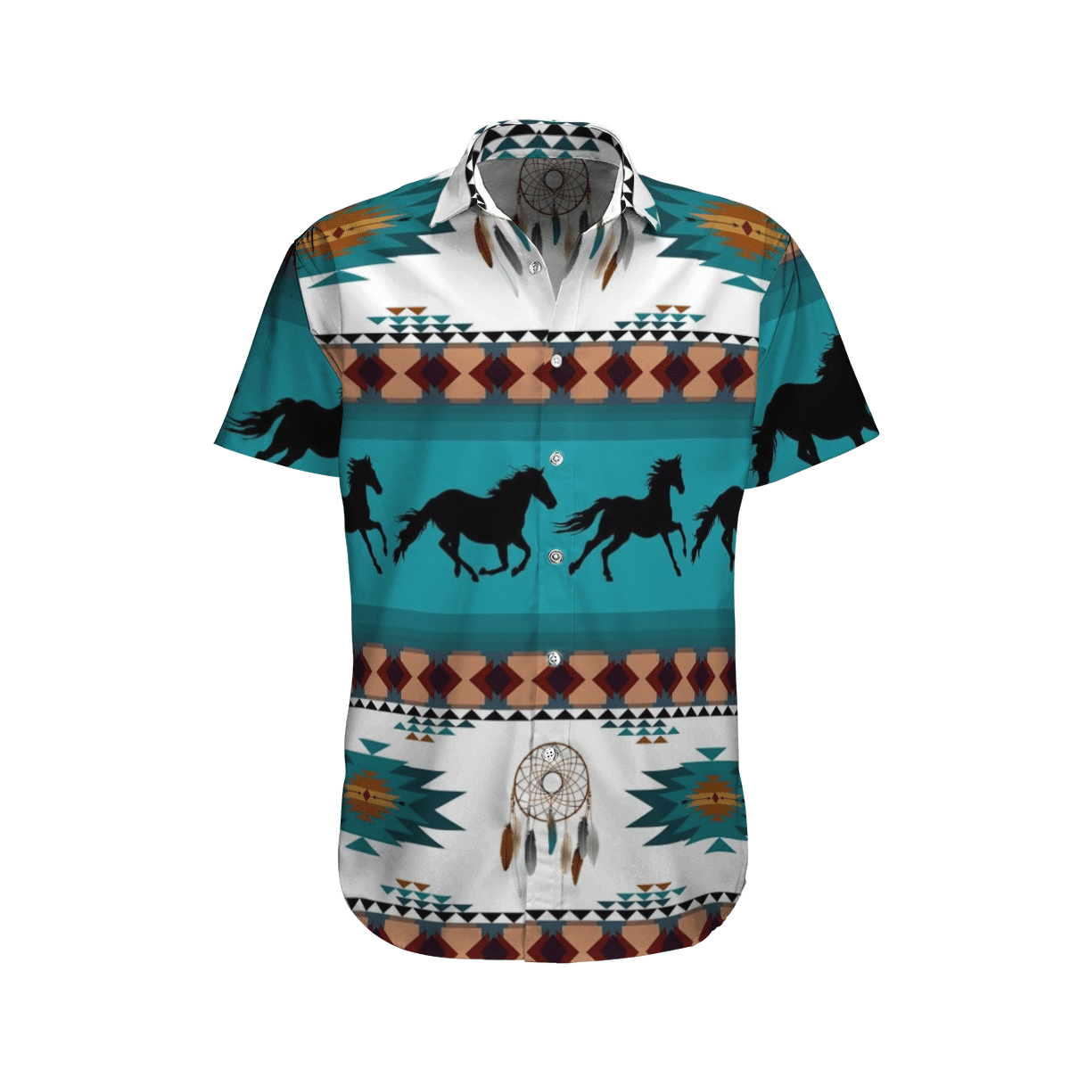 Horse Blue Amazing Design Unisex Hawaiian Shirt For Men And Women Dhc17063595