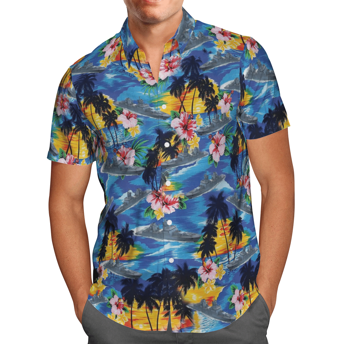 Class Frigate Germany Navy Blue Unique Design Unisex Hawaiian Shirt For Men And Women Dhc17063288