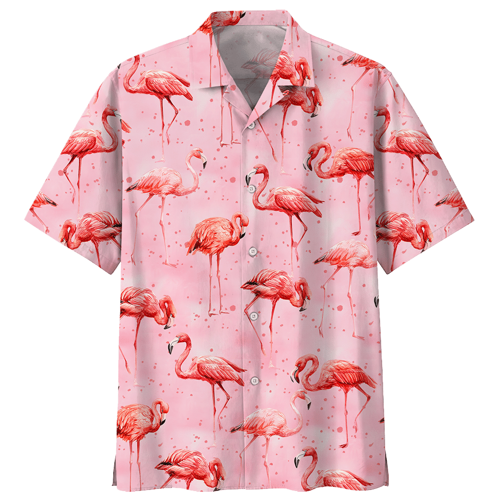 Flamingo Pink Nice Design Unisex Hawaiian Shirt For Men And Women Dhc17063837