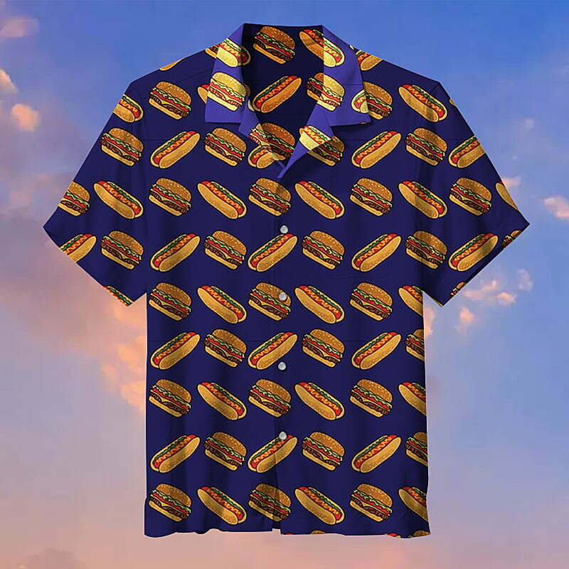 I love dogs and hamburgers