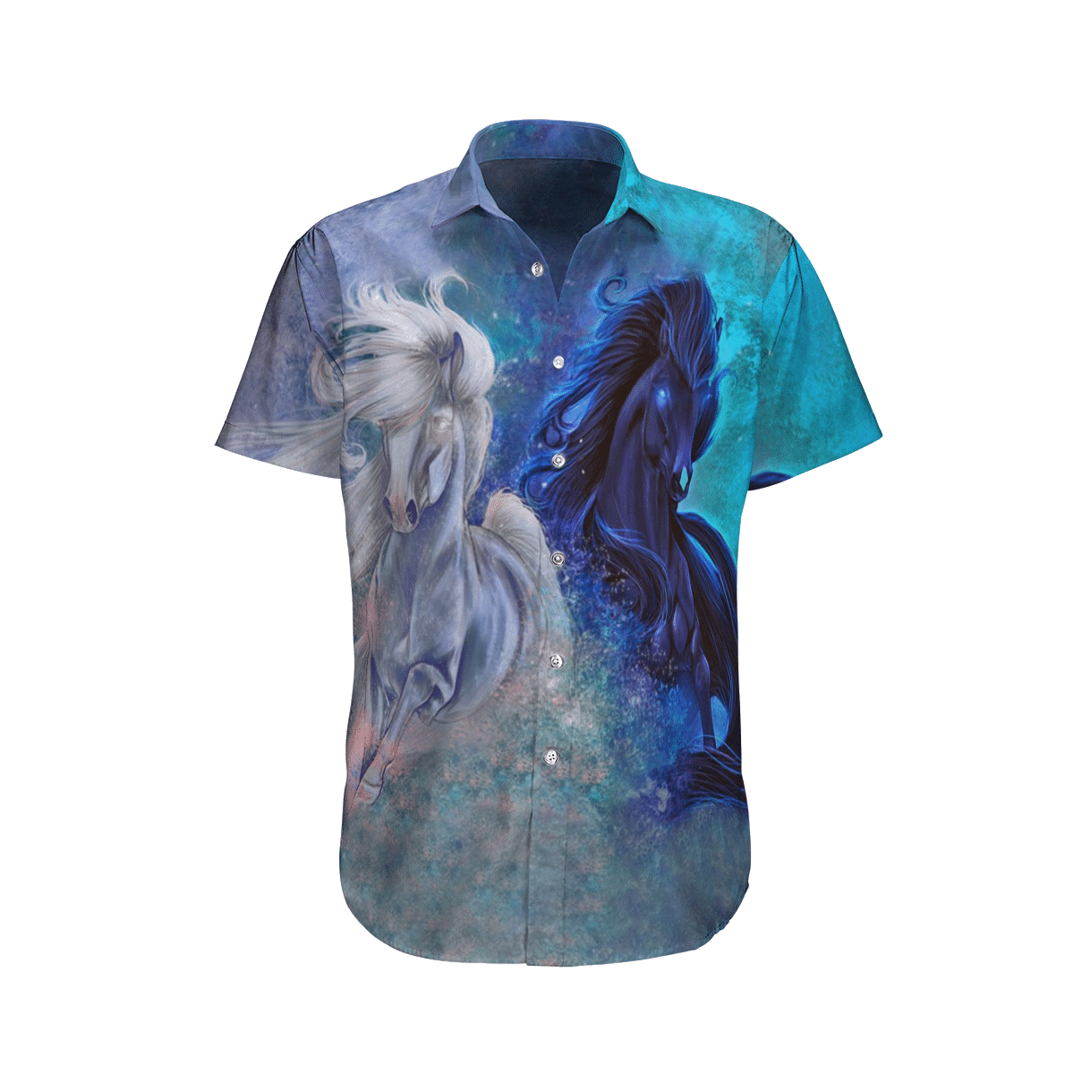 Horse Blue Amazing Design Unisex Hawaiian Shirt For Men And Women Dhc17063585