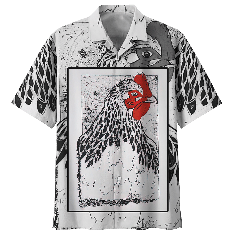 Chicken Gray Amazing Design Unisex Hawaiian Shirt For Men And Women Dhc17063655