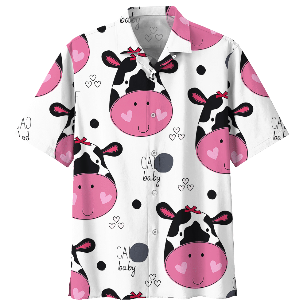 Cow White Unique Design Unisex Hawaiian Shirt For Men And Women Dhc17063776