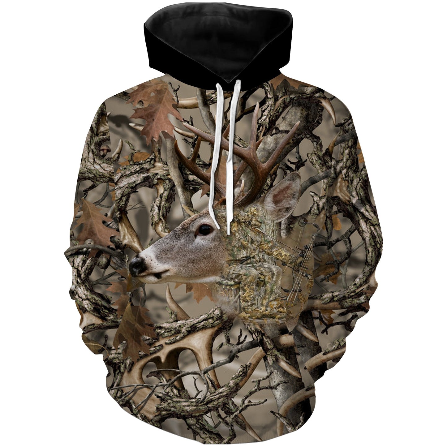Deer Hunting Camo All Over Print Shirts Hoodie Hoodie