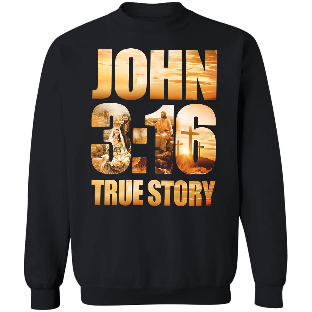 John 3:16, True Story - Jesus Apparel