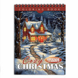 LBKHOUSE Cozy Christmas Coloring Book for Adults