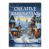 LBKHOUSE Creative Christmas Coloring Book for Adults