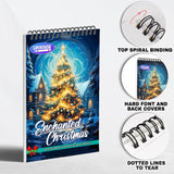 LBKHOUSE Enchanted Christmas Coloring Pages for Adults