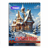 LBKHOUSE Festive Christmas Coloring Book for Adults
