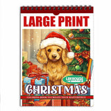 LBKHOUSE Large Print Christmas Coloring Book for Adults