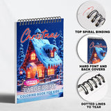 LBKHOUSE Large Print Christmas Coloring Pages for Adults