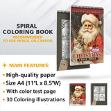 LBKHOUSE Large Print Christmas Coloring Sheets for Adults