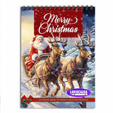 LBKHOUSE Merry Christmas Coloring Book for Adults