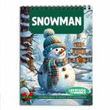 LBKHOUSE Snowman Coloring Book for Adults
