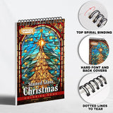 LBKHOUSE Stained Glass Christmas Coloring Pages for Adults