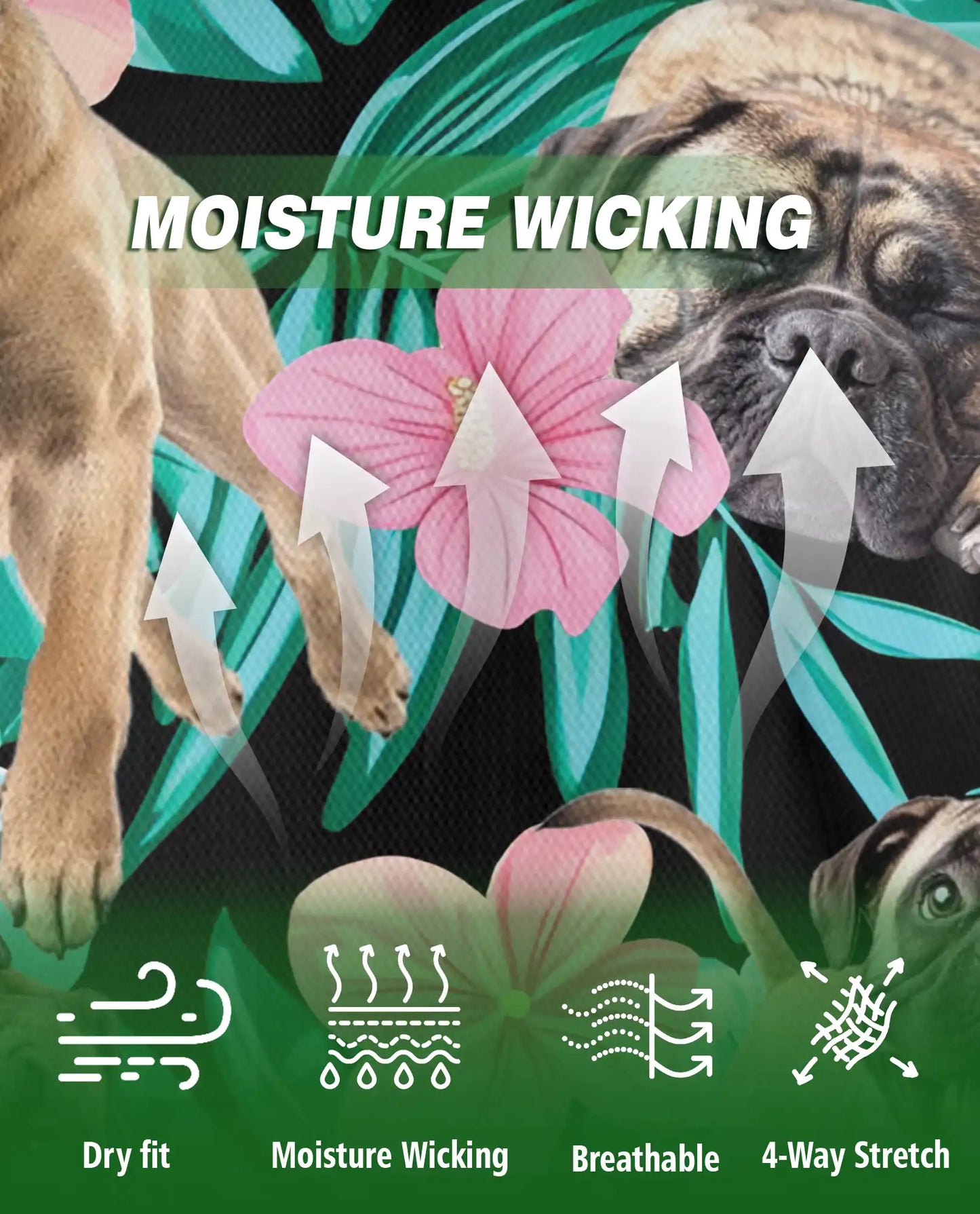 Bullmastiff Hawaiian Polo Shirt – Tropical Dog Lover Shirt | Azhobbyshop