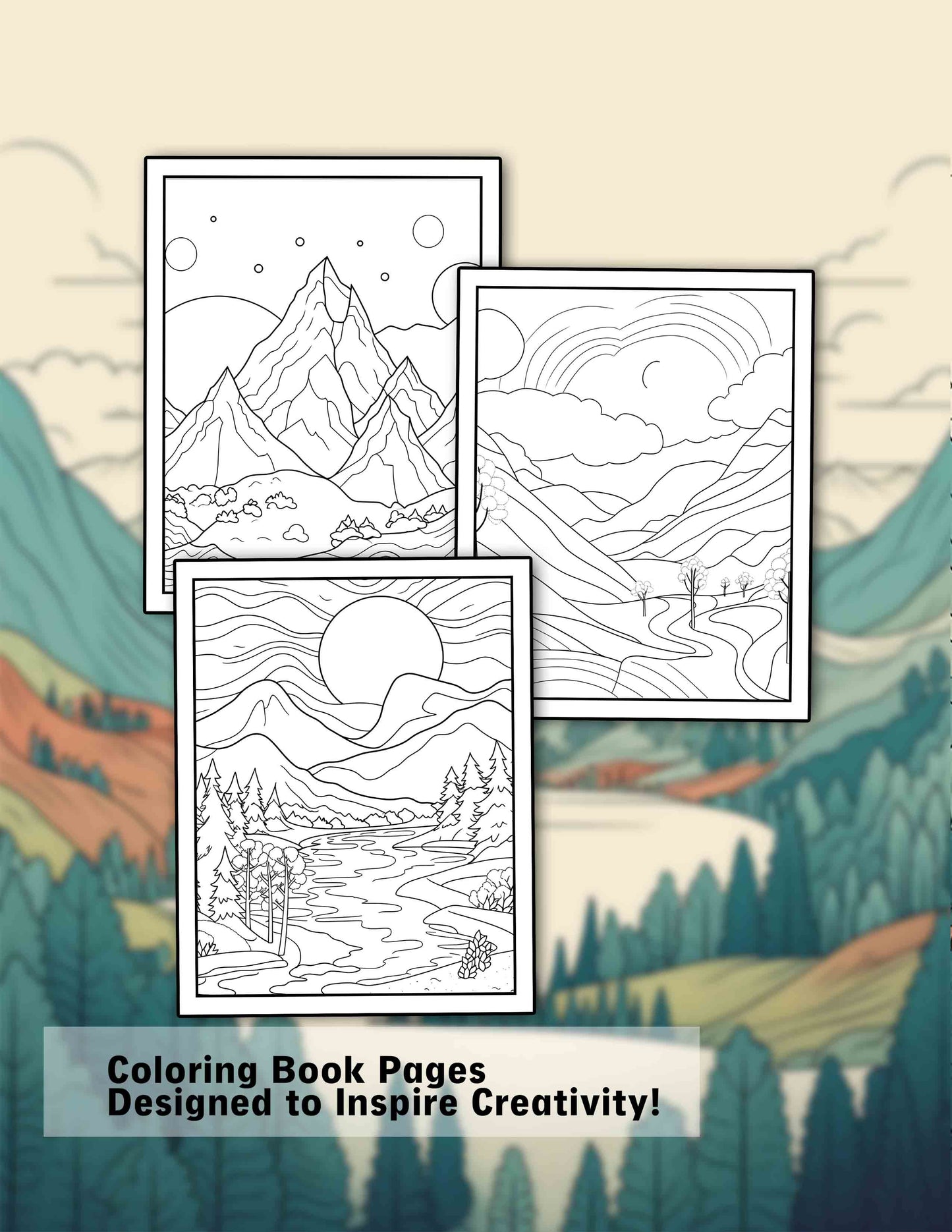 My Home 30 Pages Printable Coloring Book