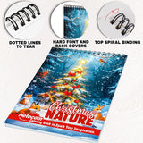 Netecom Christmas Nature Coloring Pages for Adult