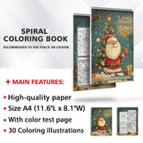 TPLHOUSE Little Christmas Gift Coloring Sheets for Adult