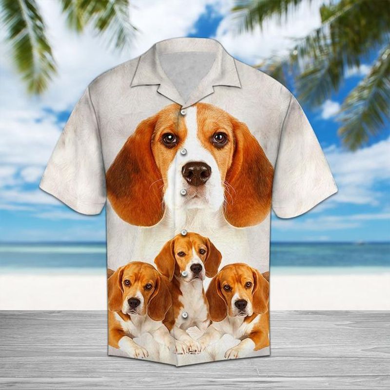 Beagle Great White Unique Design Unisex Hawaiian Shirt For Men And Women Dhc17064006