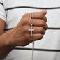 To My Dad Stainless Steel Cross Necklace For Father's Day, Dad Gift From Daughter or Son