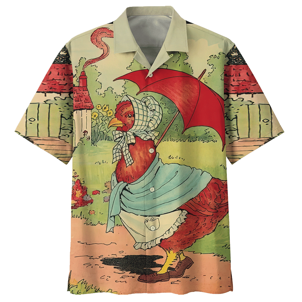 Chicken Colorful Awesome Design Unisex Hawaiian Shirt For Men And Women Dhc17063734