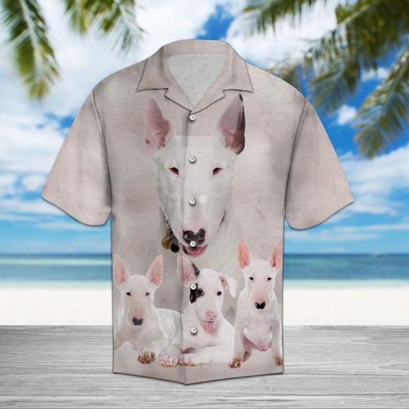 Bull Terrier Great White High Quality Unisex Hawaiian Shirt For Men And Women Dhc17063984