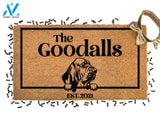 Bloodhound Door Mat - Dog Doormat- Custom Pet Breed - Personalized Animal Doormat - Cute Family Pet Lover Gift - Couples