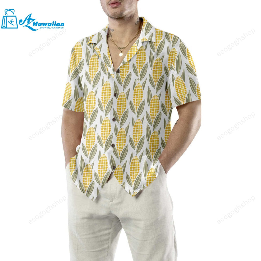 Corn Cob Maize Hawaiian Shirt -Ahw030822-1