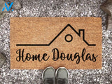 Custom Family Name Doormat Personalized Home Door Mat - Customized Outdoor Rug - New Home Gift - Realtor Gift -
