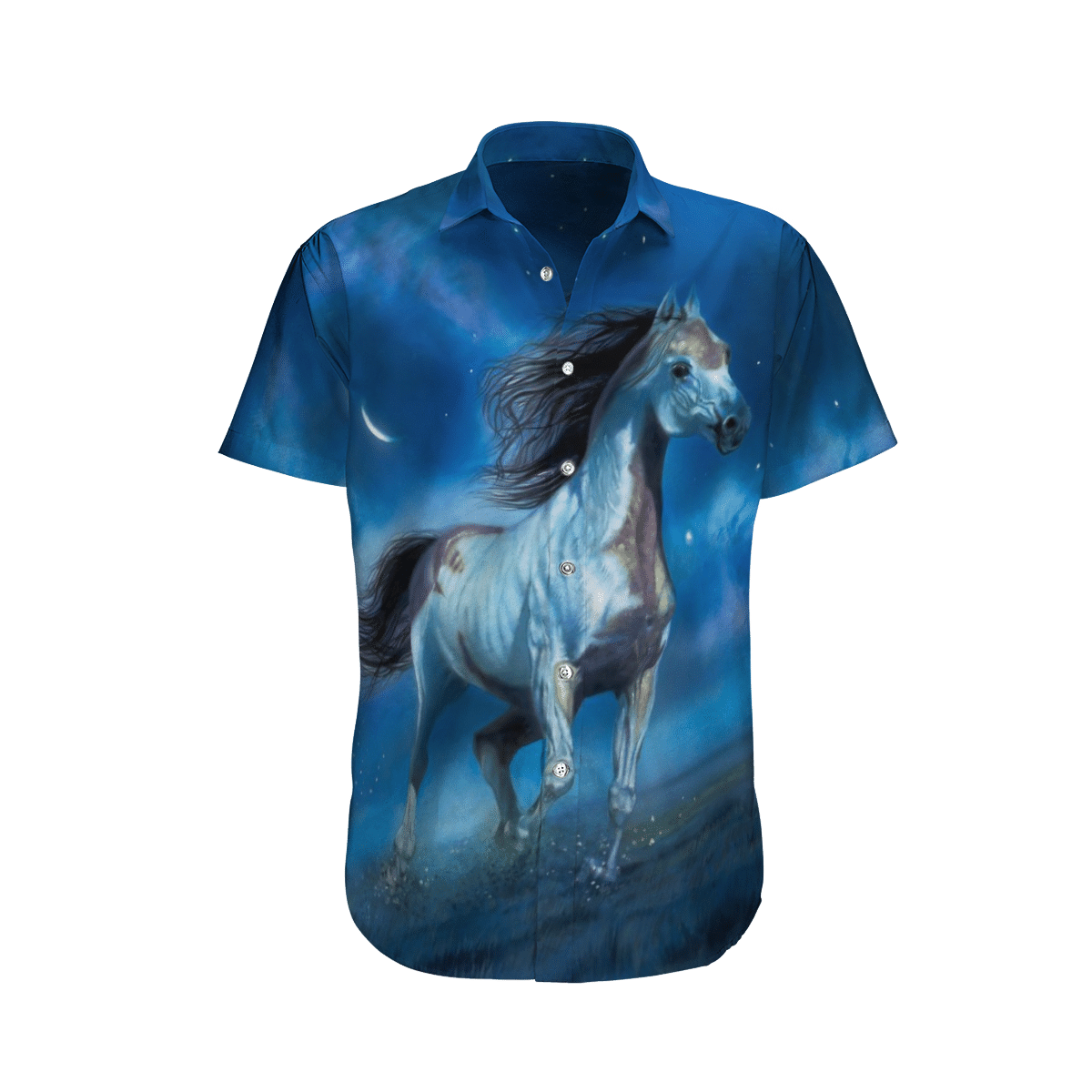 Horse Blue Awesome Design Unisex Hawaiian Shirt For Men And Women Dhc17063568