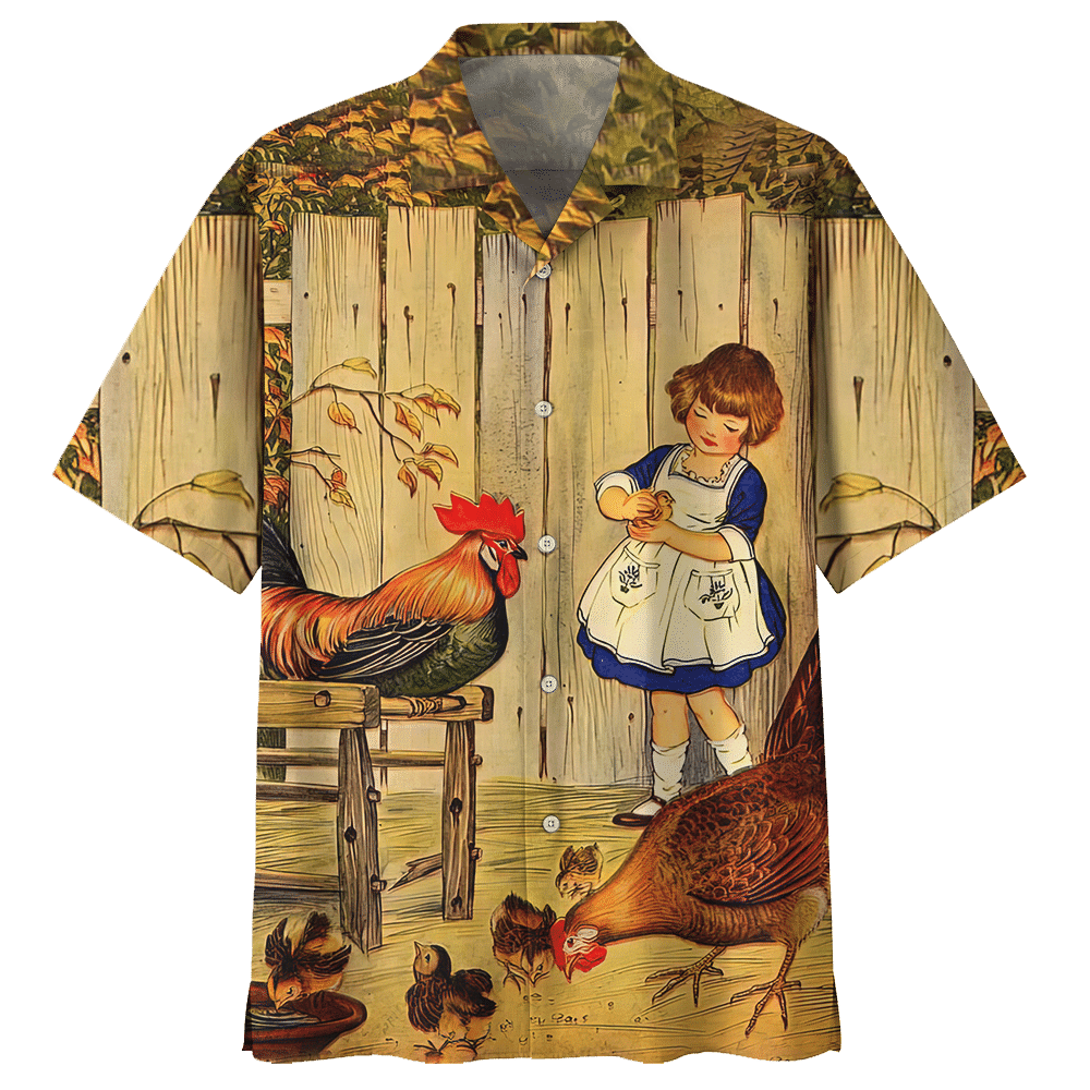 Chicken Tan High Quality Unisex Hawaiian Shirt For Men And Women Dhc17063733