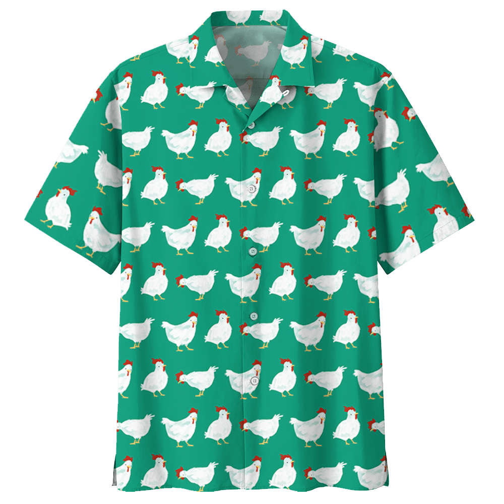 Chicken Green Awesome Design Unisex Hawaiian Shirt For Men And Women Dhc17063724