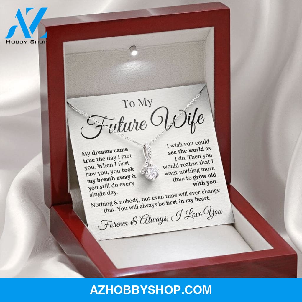 Future Wife First In My Heart Necklace