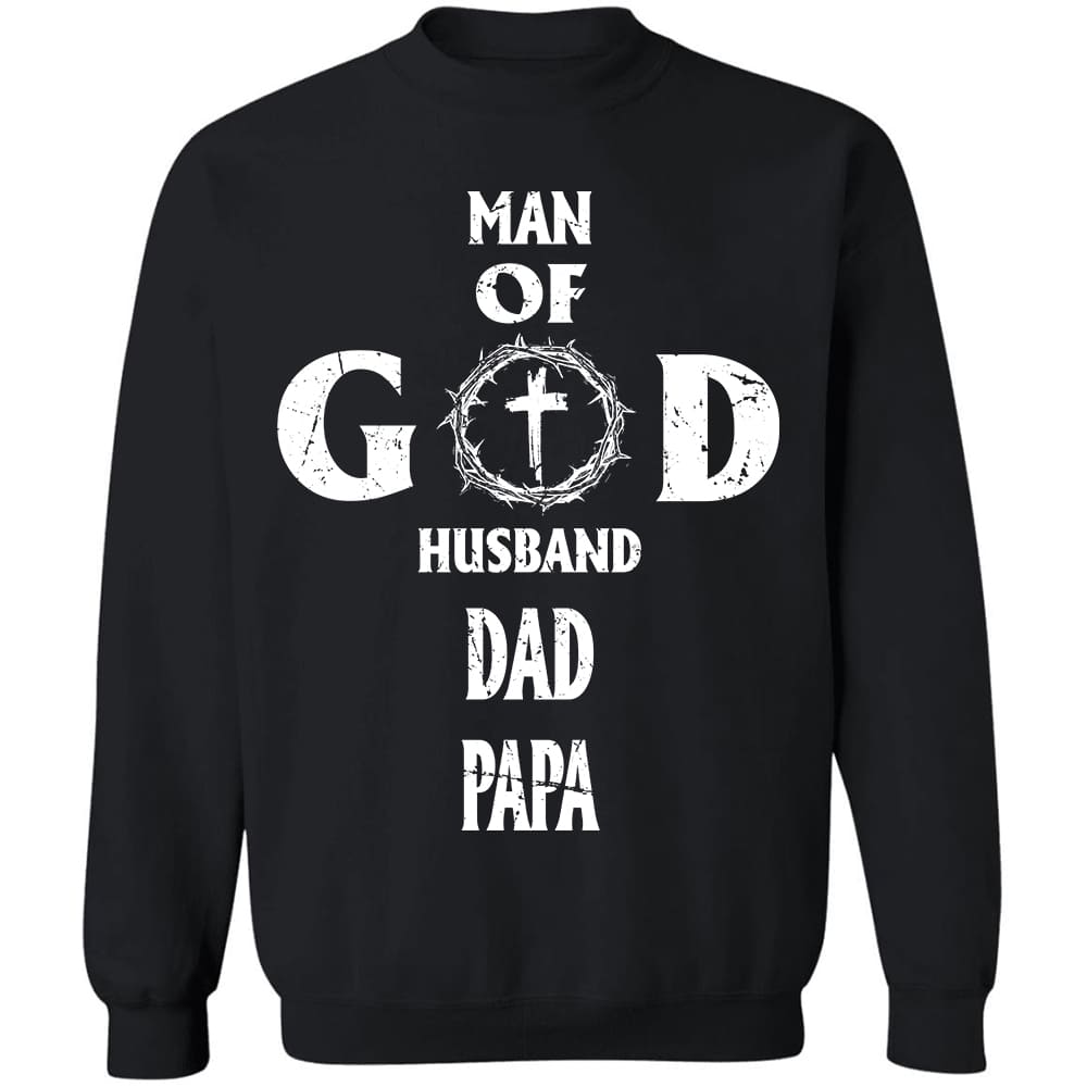 Man of God, husband, dad, papa - Jesus Apparel