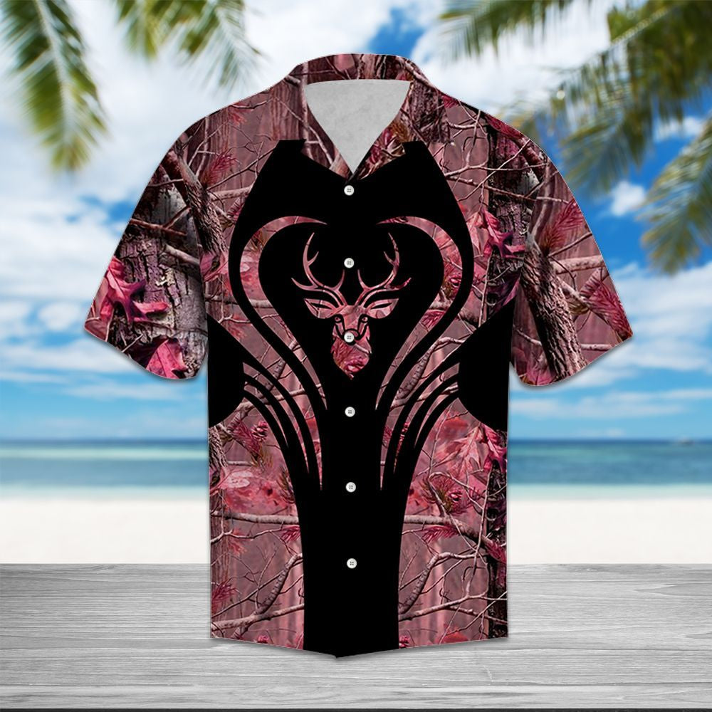 Hawaiian Shirt Deer Hunting For Women Men