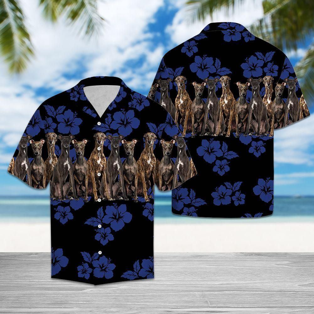 Italian Greyhound Blue Amazing Design Hawaiian Shirt For Men Women