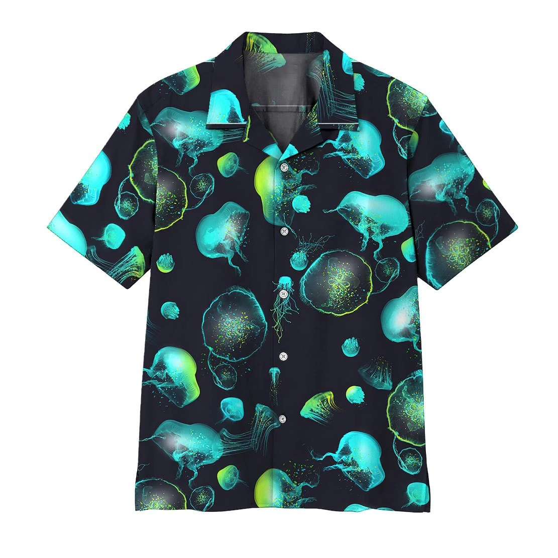 Jellyfish Hawaiian Shirt For Men Women
