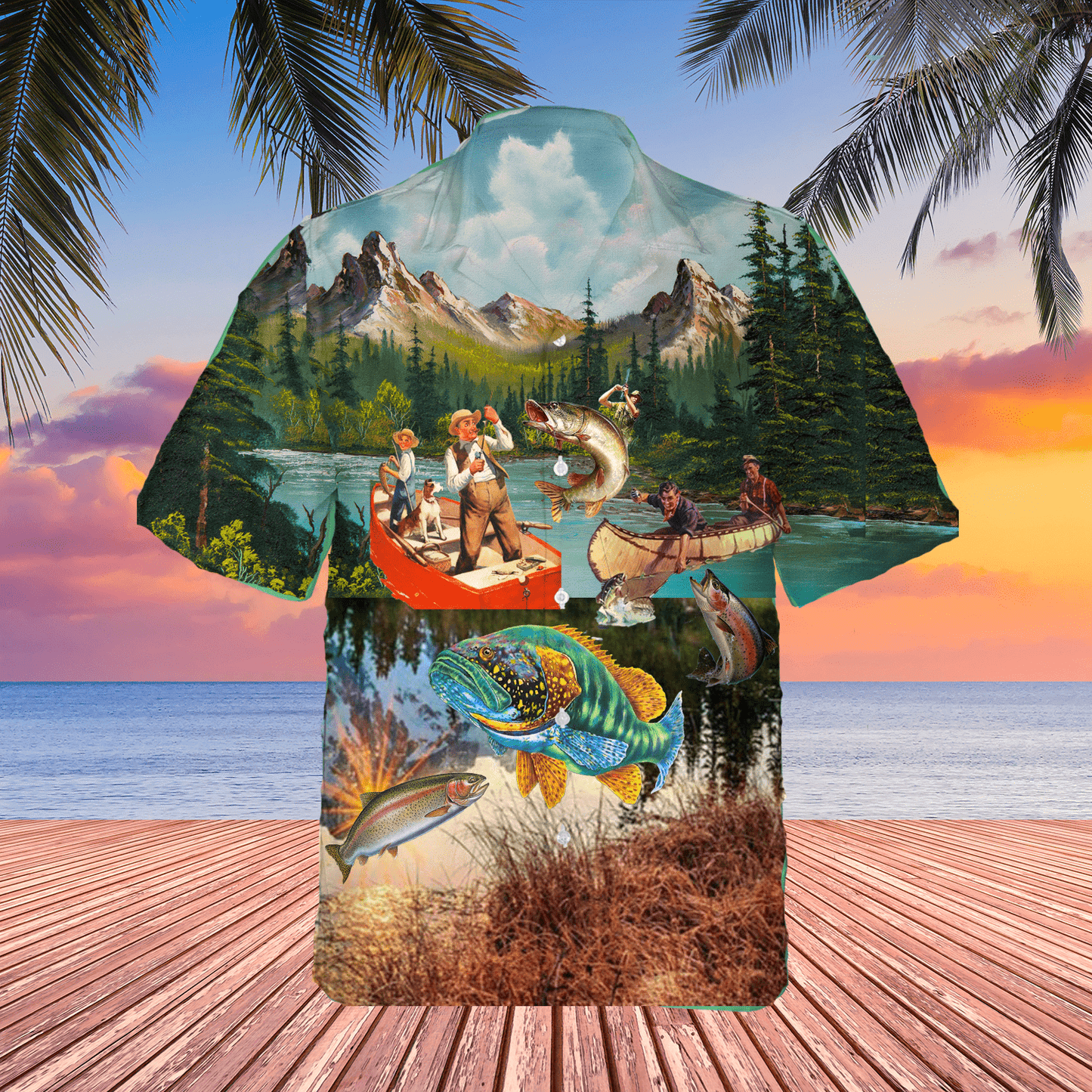 Life Is Better With Fantasy Fishing Hawaiian Shirt For Men Women