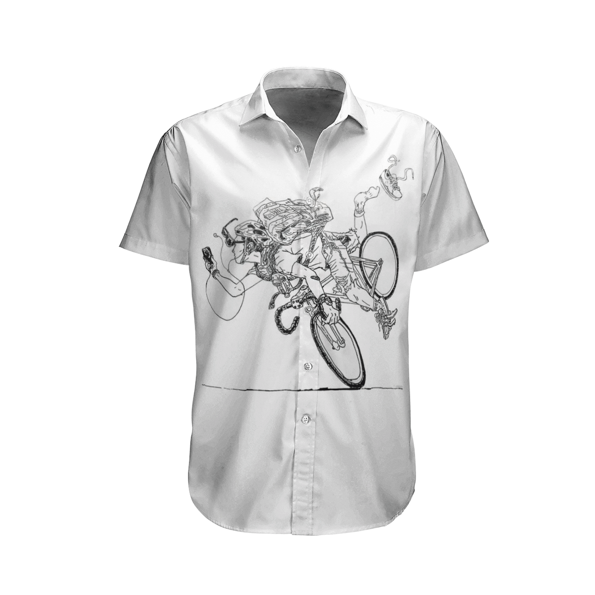 Man Bike Hawaiian Shirt For Men Women
